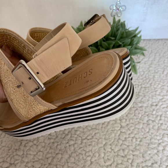 SCHUTZ open toe leather sandals - Picture 11 of 13